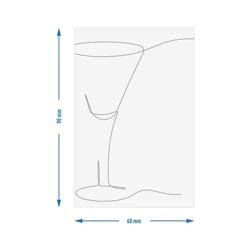 Samolepicí etikety 60 x 90 mm na lahve, likér, alkohol, vodku - 20 ks. - 3