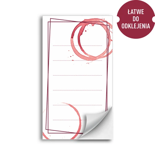 Samolepicí etikety na lahve na víno MIX 65/115 mm - 20 ks - 6