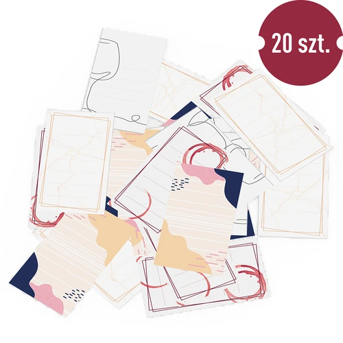 Samolepicí etikety na lahve na víno MIX 65/115 mm - 20 ks - 7