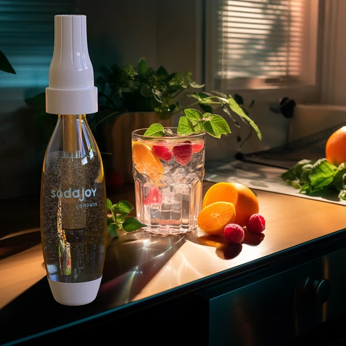 Saturátor na vodu a nápoje + bombičky 10 ks - 11