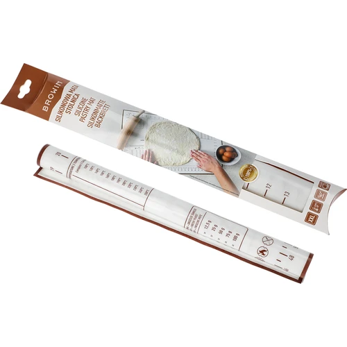 Silikonová podložka – vál s potiskem: šablony a kulinářská kalkulačka - 5