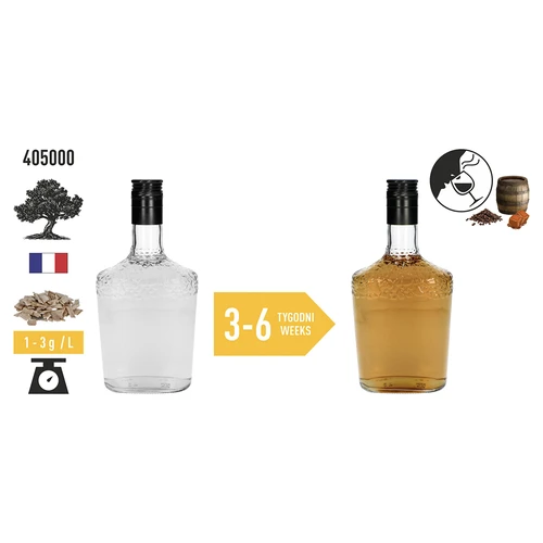 Silně opékané dubové vločky, 20 g - 7