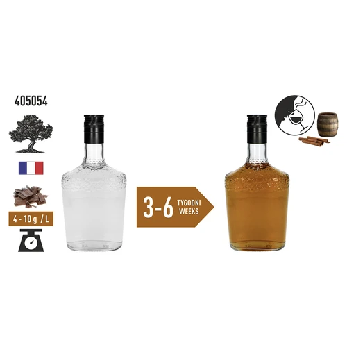 Silně opékané skořicové dubové vločky 50 g - 6