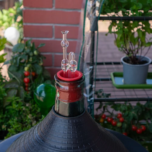 Skleněná kvasná trubička balená po 2 ks. - 5