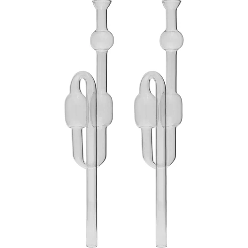 Skleněná kvasná trubička balená po 2 ks.