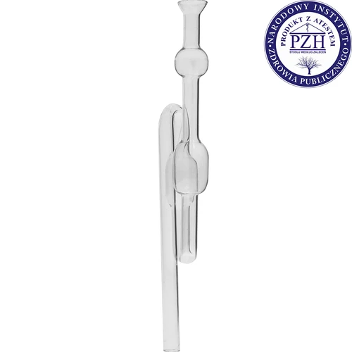 Skleněná kvasná trubička balená po 2 ks. - 2