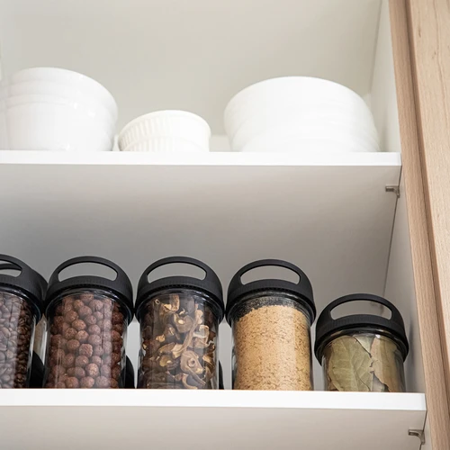 Skleněná nádoba 545 ml, s víčkem k zavěšení - 7