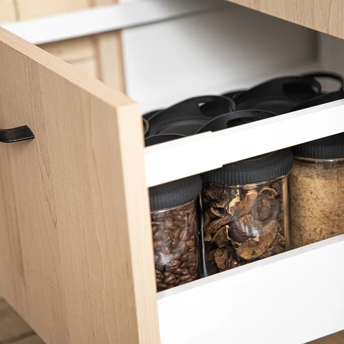 Skleněná nádoba 545 ml, s víčkem k zavěšení - 8