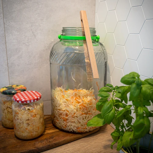 Skleněná nádoba 8 L, s kleštěmi - 9