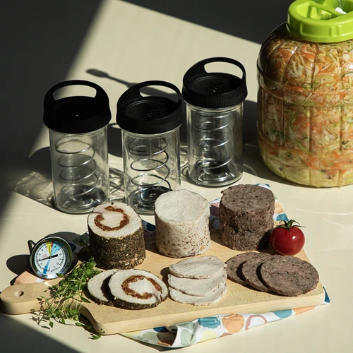 Skleněný šunkovar na 450 g - 12