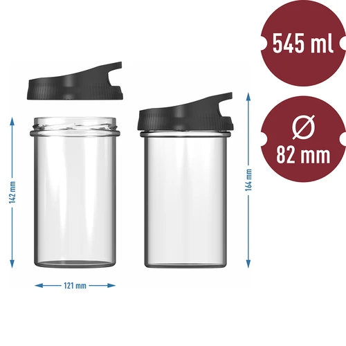 Skleněný šunkovar na 450 g - 9