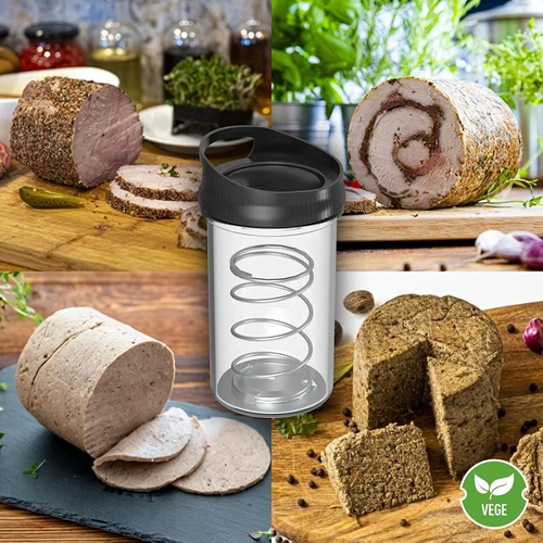 Skleněný šunkovar - sada DUO, na 2 x 450 g - 16