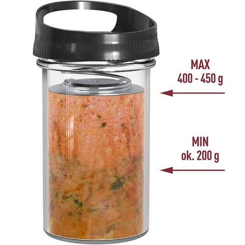 Skleněný šunkovar - sada DUO, na 2 x 450 g - 6