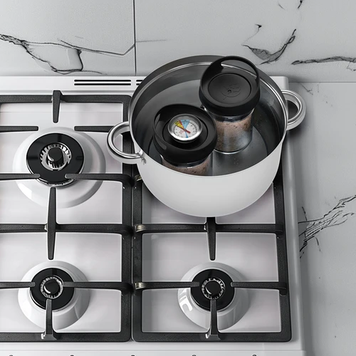 Skleněný šunkovar - sada DUO, na 2 x 450 g - 10