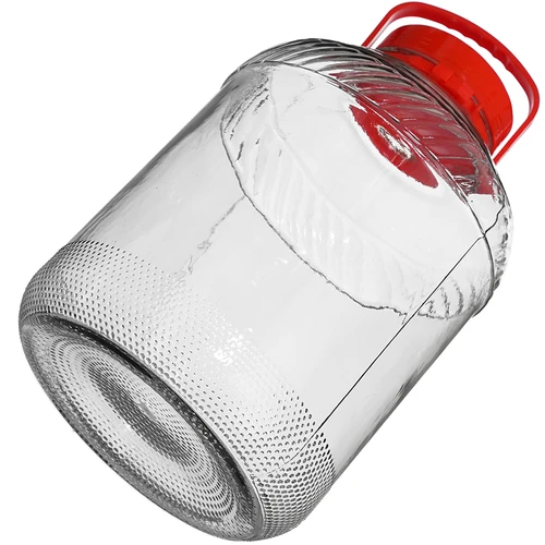 Sklenice 15 L s plastovým víkem - 4