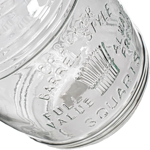 Sklenice 3L sudová "OLD" s klipsem - 6