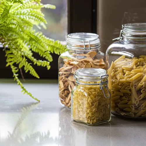 Sklenice Comfort 750 ml čtvercová, hermeticky uzavíratelná - 5