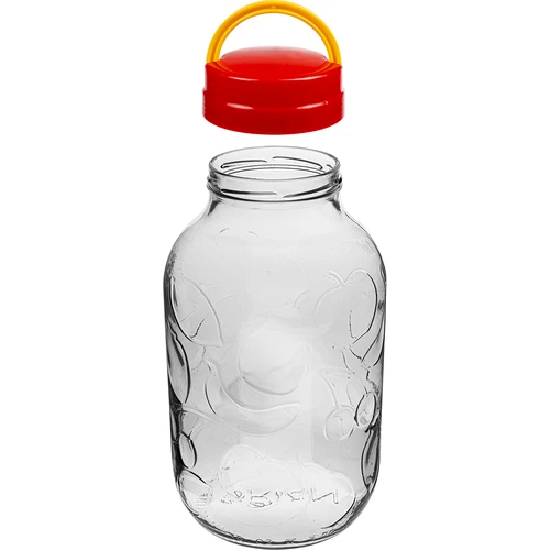 Sklenice na likéry 5L a víčko s držadlem - 3