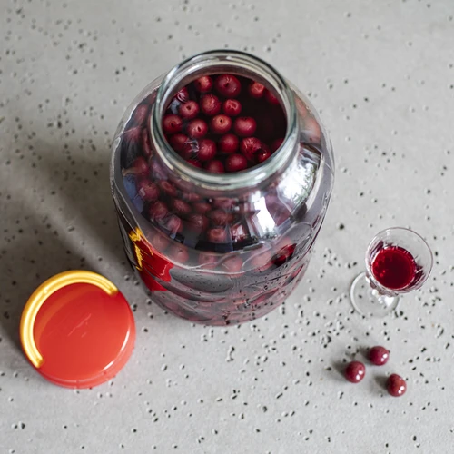 Sklenice na likéry 5L a víčko s držadlem - 7