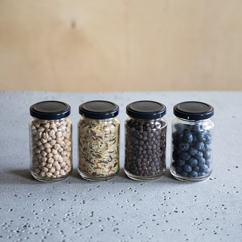 Sklenice TO 190ml s barevným víčkem fi 53 - 8 ks - 11