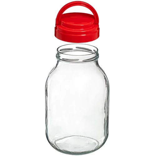 Sklenice TO 3 L a víko fi 100 s držadlem - 3