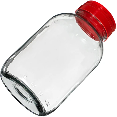 Sklenice TO 4 L a víko fi 100 s držadlem - 4