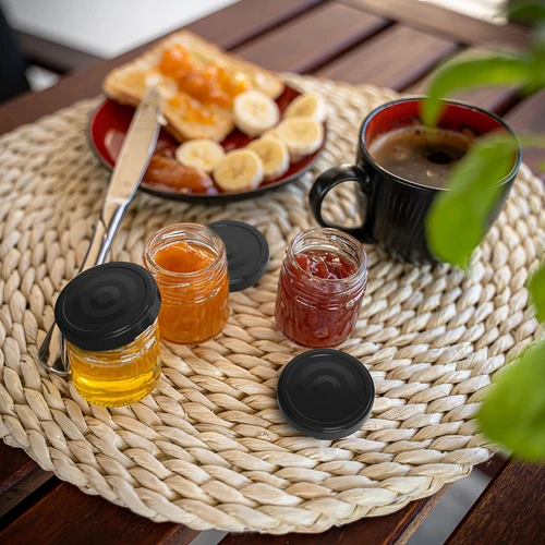 Sklenice TO 40 ml s barevným víčkem fi 43 - 10 ks. - 9