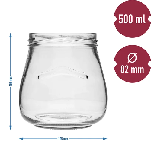 Sklenice TO 500 ml jiná Amfora - 6ks. - 2