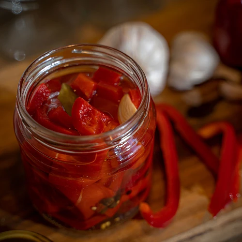 Sklenice TO 500 ml se zlatým víčkem fi82/6 - 6 ks - 7