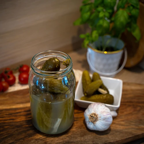 Sklenice TO 900 ml s víčkem zlatým fi 82/6 - 6 ks. - 12