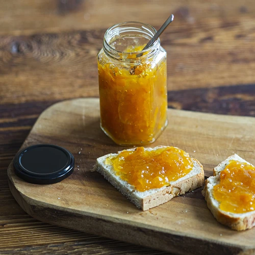 Sklenice twist off 385ml s černým víčkem fi 63, 6 ks. - 9