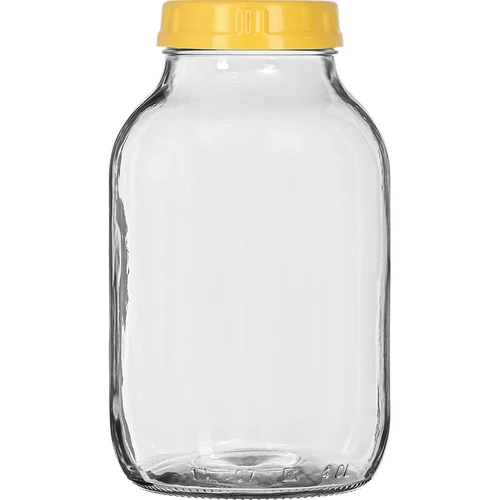 Sklenice twist-off 4 L a plastové víčko fi 100 s držadlem - 3