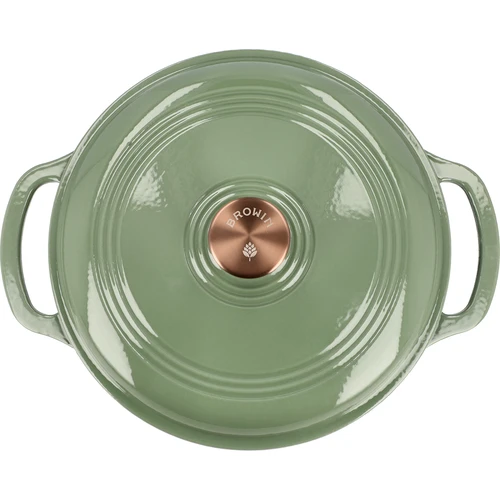 Smaltovaný litinový hrnec - šalvějový, 5,8L - 3