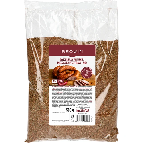 Směs koření a bylin na venkovskou klobásu, 500 g