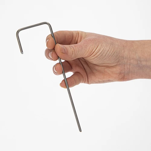 Špendlíky pro agrotextilii typu L 100ks. - 5