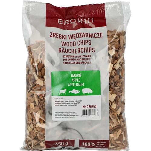 Štěpky na uzení/grilování, jabloň, 450 g, tř. 10