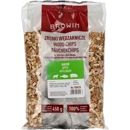 Štěpky na uzení/grilování, jabloň, 450 g, tř. 8