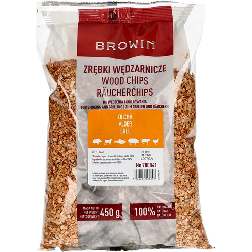 Štěpky na uzení/grilování, olše, 450 g, kl. 2