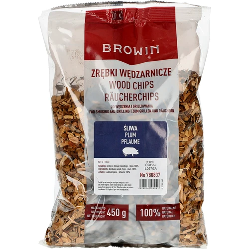 Štěpky na uzení/grilování, švestka, 450 g, tř. 8