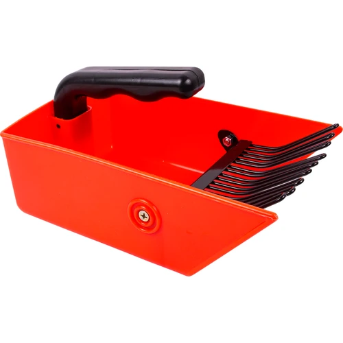 Stroj na sběr drobného ovoce, kovové zuby