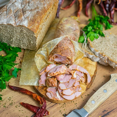 Sušená vepřová střeva kalibr 65 mm, 30 cm - 4 ks - 8