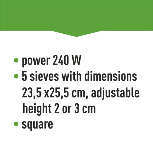 Sušička na houby, ovoce, zeleninu a bylinky s regulací teploty, 240W, bílá - 15