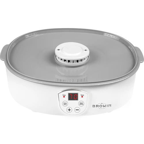 Sušička na houby, ovoce, zeleninu a bylinky s regulací teploty, 240W, průhledná - 5