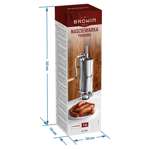 Svislá plnička na klobásy 4 kg - 11