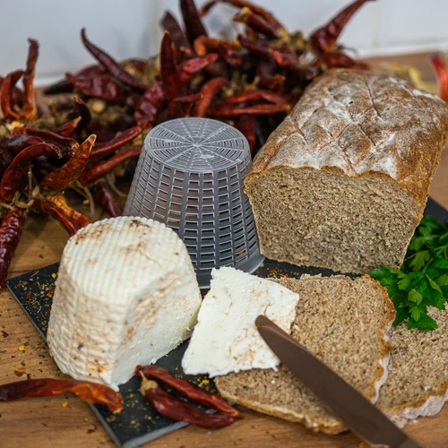 Sýrařská forma na ricottu Ø 6,5 x 7,8 cm na 400 g - 5