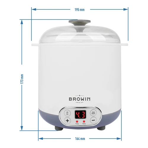 Sýro-jogurtovač s termostatem 1,5 L - 10