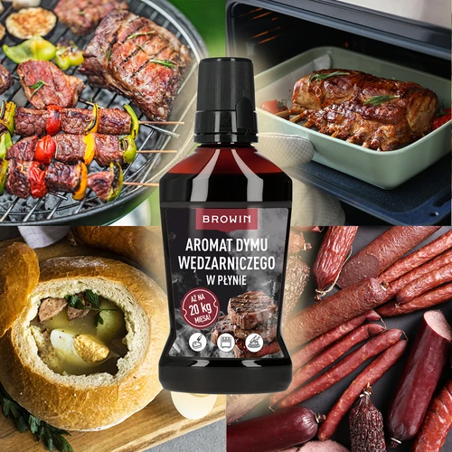Tekuté aroma uzeného kouře, na 20 kg, 250 ml - 6