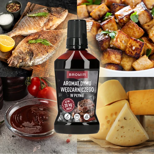 Tekuté aroma uzeného kouře, na 20 kg, 250 ml - 7