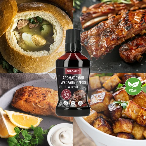 Tekuté kouřové aroma pro uzení, na 20 kg, 250 ml - 8