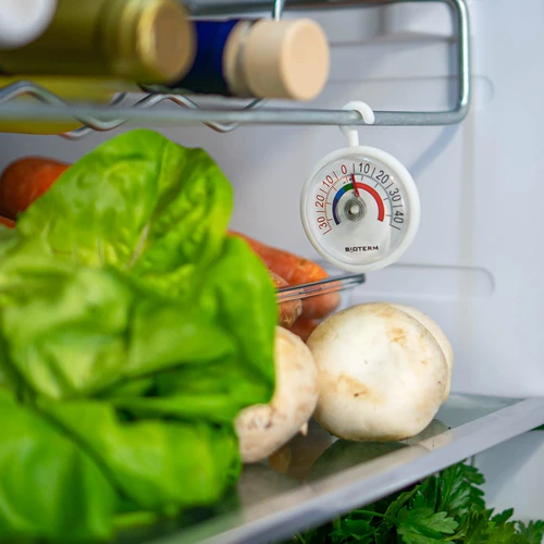 Teploměr do ledniček a mrazniček (-35°C do +45°C) Ø 5cm - 4